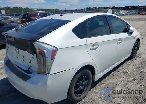 2014 Toyota Prius Two из США, поврежденный, VIN JTDKN3DU0E0356710